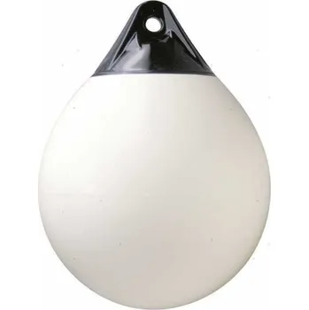 Člun Kulatý fendr Polyform série A bílý s modrými konci - A2 průměr 39 cm délka 49 cm