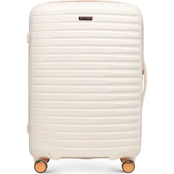 Střední polykarbonátový kufr s vodorovnými žebry | WITTCHEN | 56-3P-612-88G