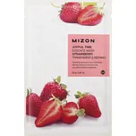 Mizon Plátýnková 3D maska s jahodami pro zjemnění a antioxidaci pleti Joyful Time (Essence Mask Strawberry) 23 g + 2 měsíce na vrácení zboží
