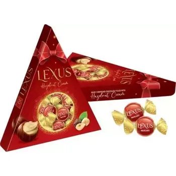 Čokoláda Lexus triangl hazelnut cream 120g