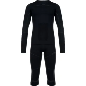 Pánské spodní prádlo VIKING Gary 3/4 Set Bamboo velikost L černá NEUPLATŇUJE SE