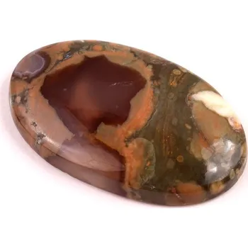 Přírodní kámen Kabošon Ryolit č.6866 (39x24x6mm)