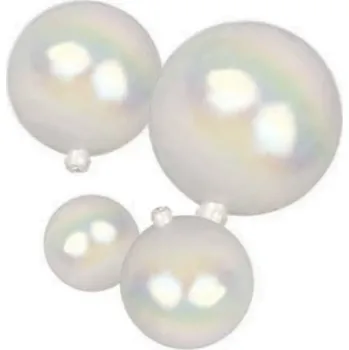 Party dekorace Dortisimo Nejedlá dekorace Koule bílé různé velikosti (4 ks)