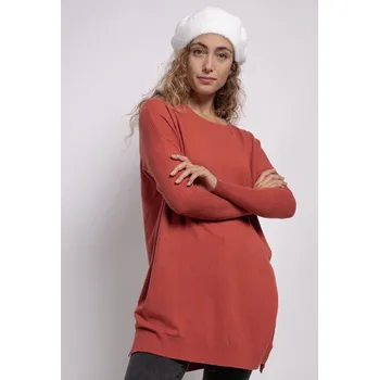 Dámský svetr Dámská tunika úpletotá 1912 barva: černá