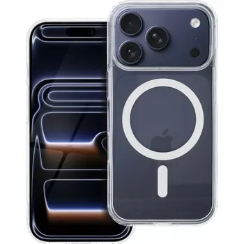 Pouzdro na mobilní telefon Drop Glue Colorful Ring Mag Cover iPhone 17 Pro – bílý (Stylové pouzdro Drop Glue Colorful Ring Mag Cover kompatibilní s MagSafe pro Apple iPhone 17 Pro (Full Ring) – bílé, elegantní a odoln)