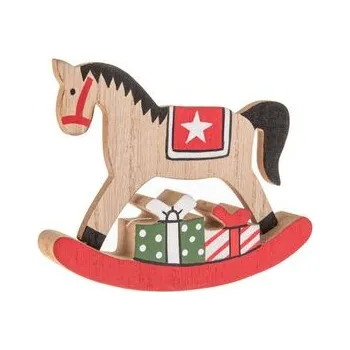 Houpací kůň Dřevěný houpací koník, 12/144