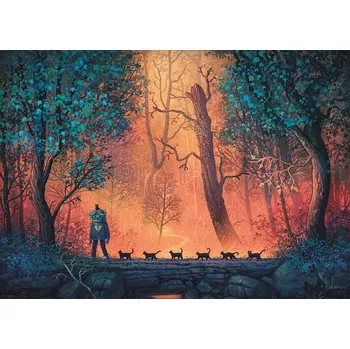 Puzzle Heye Pochod lesem 1000 dílků