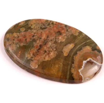 Přírodní kámen Kabošon Ryolit č.6872 (42x26x5mm)