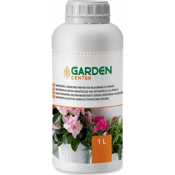 Hnojivo Mineralizovaná voda pro kvetoucí rostliny Garden Center, 1 l