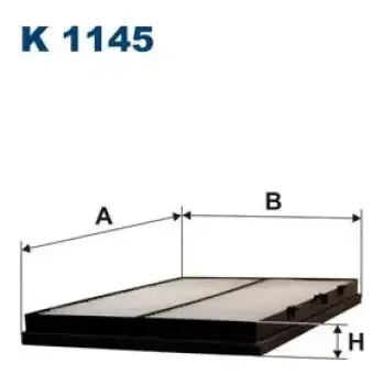Kabinový filtr FILTRON Kabinový filtr K 1145