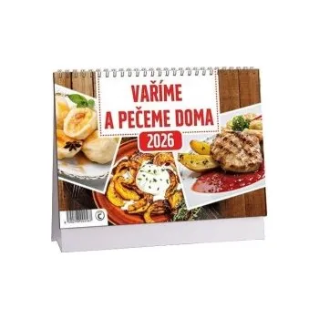 Kalendář Vaříme a pečeme doma 2026 - stolní kalendář