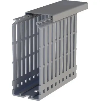 kabelová chránička ELEKTRO BEČOV Kanál EWD 40x100 rozv.vč.víka šedý K502040