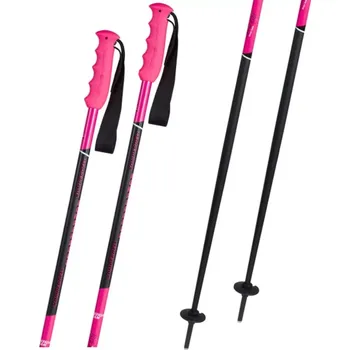 Sjezdová hůlka Hůlky Komperdell CHAMPION PINK - Alice 2023/24 110 černá/růžová