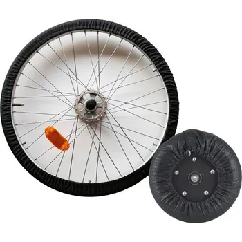 Invalidní vozík Kompletní sada návleků na kola invalidního vozíku (černé)