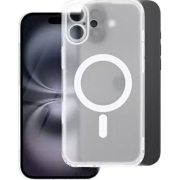 Pouzdro na mobilní telefon Frost Mag Cover MagSafe pouzdro iPhone 16 Plus – matné (Matné transparentní pouzdro Frost Mag Cover kompatibilní s MagSafe pro Apple iPhone 16 Plus – zmrazený design, ochrana fotoaparátu)