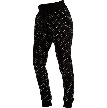 Dámské legíny Dámské tepláky LITEX dlouhé bokové černé Velikost: XL