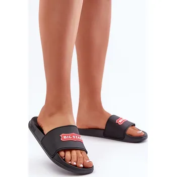 Dámské polobotky Dámské pantofle Big Star OO274038 Černé 40