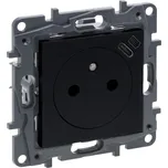 Zásuvka s USB C Niloé Step černá, clonky Legrand 863538