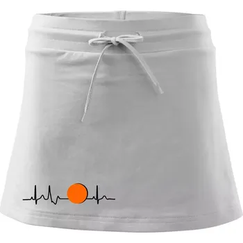 Dámská sukně Ekg Hokejbal - Sportovní sukně - two in one - S ( Bílá )