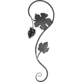 Kovářský ornament 200x600mm, ø 10mm