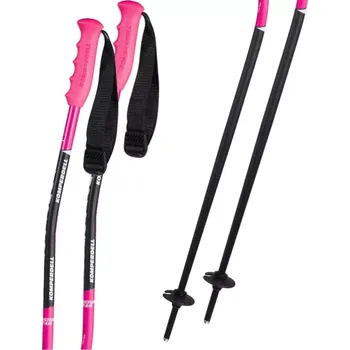 Sjezdová hůlka Hůlky Komperdell CHAMP PINK - Junior Super G - Alice 2024/25 90 černá/růžová