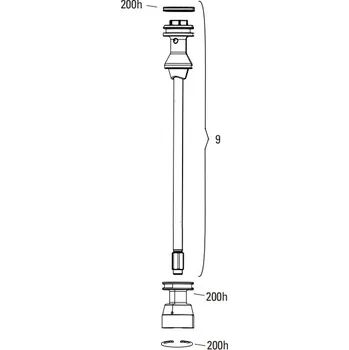 Vidlice na kolo SRAM ROCK SHOX ROCKSHOX AIR SHAFT 27/29 DOM 38 DB 150 Množ. Uni