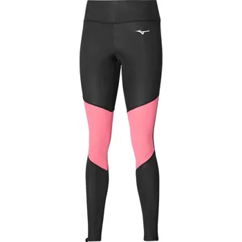 Běžecké oblečení MIZUNO Core long Tight / Black/Sangria Sunset / XL