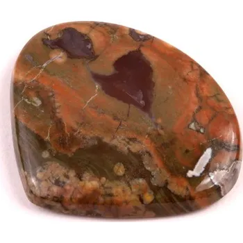 Přírodní kámen Kabošon Ryolit č.6865 (31x37x6mm)