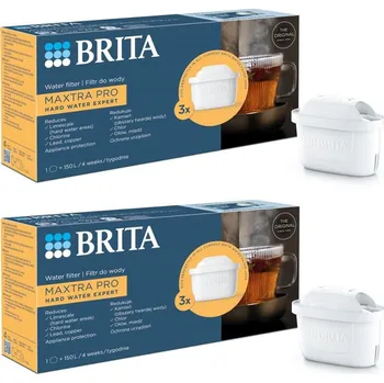 Filtrace vody Brita Maxtra Plus Hard Water Expert filtr 6 ks
