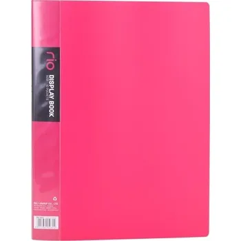 Archivační box Album ofertowy A4 10 koszulek Rio różowy, Deli