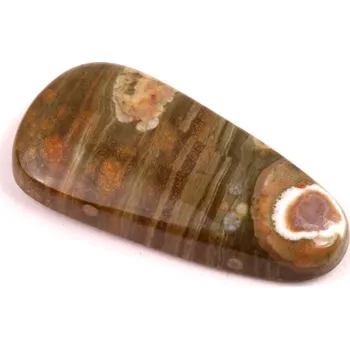 Přírodní kámen Kabošon Ryolit č.6878 (35x17x6mm)