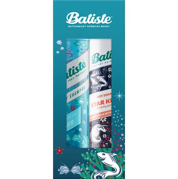 Šampon Batiste sada: suchý šampon Batiste Azure, 200 ml + suchý šampon Batiste Star Kissed, 200 ml