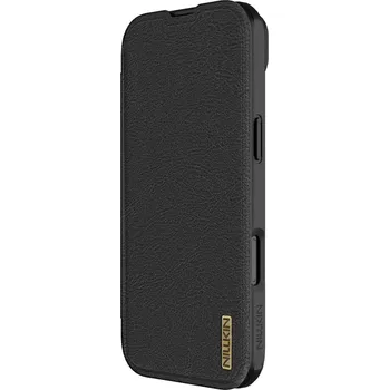 Pouzdro na mobilní telefon Flipové pouzdro Nillkin Qin Book PRO pro Apple iPhone Air, černá