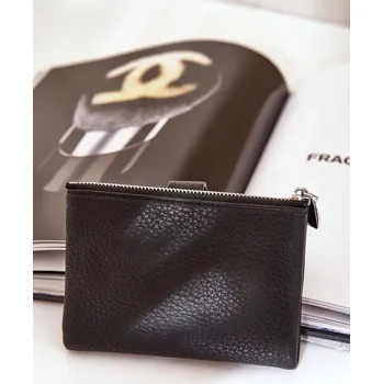 Peněženka Eko Kožená Dámská Peněženka Černá Bronica Velikost: Univerzální