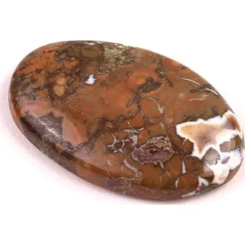 Přírodní kámen Kabošon Ryolit č.6875 (35x22x6mm)