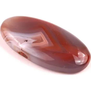 Přírodní kámen Kabošon Achát Botswana č.6811 (41x20x7mm)