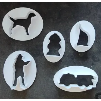 Vykrajovátko Dortisimo Sada vykrajovátek Venčení psa (5 ks)