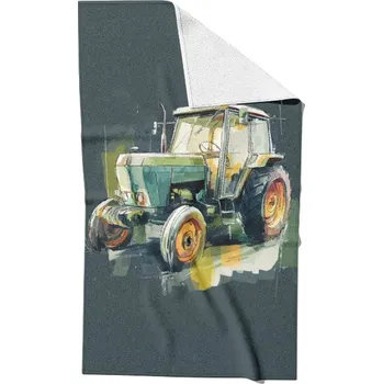 Rychleschnoucí ručník 30x50 kouzelný traktor