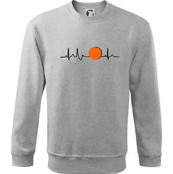 Chlapecké tričko Ekg Hokejbal - Mikina Essential dětská - 146 cm/10 let ( Světlešedý Melír )