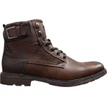 Tom Tailor 6380410006 Pánské zimní kotníkové boty hnědé 43