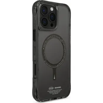 Pouzdro na mobilní telefon Pouzdro Skinarma Saido iPhone 16 Pro 6.3 Magnetic Charging černé
