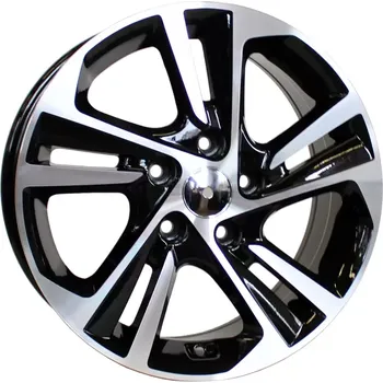 Alu kolo Alu kola Racing Line B5210, 15x6 4x100 ET40, černá + leštění