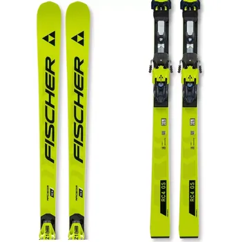 Sjezdové lyže Lyže Fischer RC4 WORLDCUP FIS GS MASTERS24/25 181 žlutá/černá