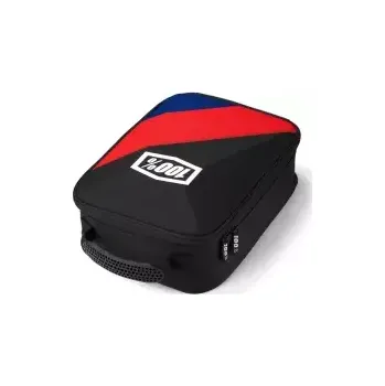 Motocyklové brýle S100 kufr na motokrosové brýle Cornestone, 100% (černá/červená/modrá)