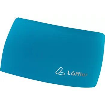 Sportovní čelenka Čelenka Löffler MONO WIDE UNI tyrkysová