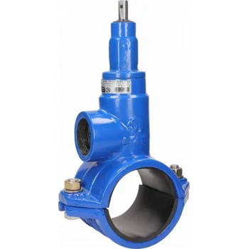 Vodovodní potrubí Jafar Samovrtné vrtací šoupátko pro PE a PVC trubky DN110x5/4