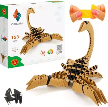 Dětské zboží Papírová skládanka Origami 3D Scorpion pro děti i dospělé