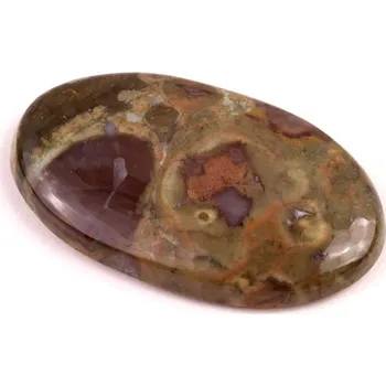 Přírodní kámen Kabošon Ryolit č.6874 (39x24x6mm)