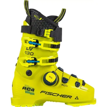 Sjezdové boty Lyžařské boty Fischer RC4 130 LV VAC BOA YELLOW 25/26 29,5 žlutá