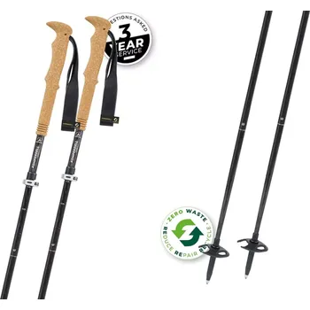 Trekingová hůl Hůlky Komperdell FXLITE CARBON VARIO SUMMIT 115-135 černá